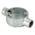 Deligo Galvanised Through Box 25mm