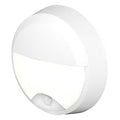 4LITE Pylus Round Eyelid Bulkhead White IP54 CCT