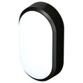4lite Pylus Oval Bulkhead Black IP54 CCT