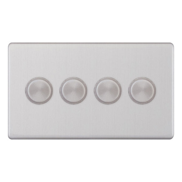 Selectric 5MPLUS-167 Satin Chrome 4G Dimmer Switch 5/100W