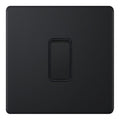 Selectric 5MPLUS-801 Matt Black 1G 10A Light Switch