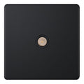 Selectric 5MPLUS-833 Matt Black 1G TV Socket