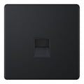 Selectric 5MPLUS-838 Matt Black 1G Master Telephone Socket