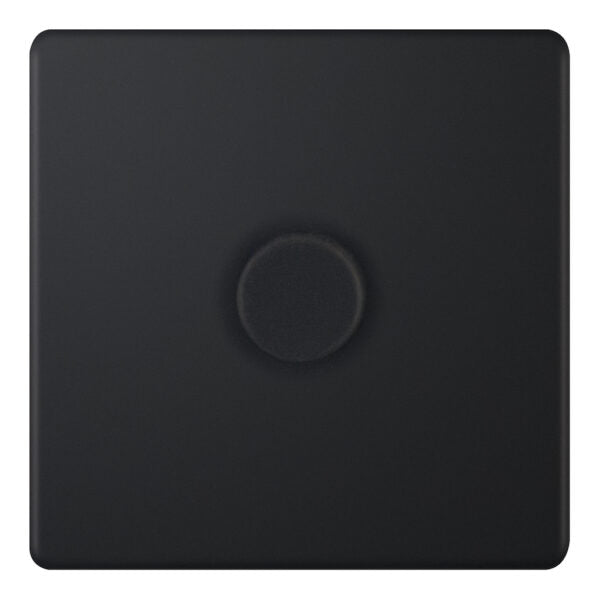 Selectric 5MPLUS-864 Matt Black 1G Dimmer Switch 5/100W