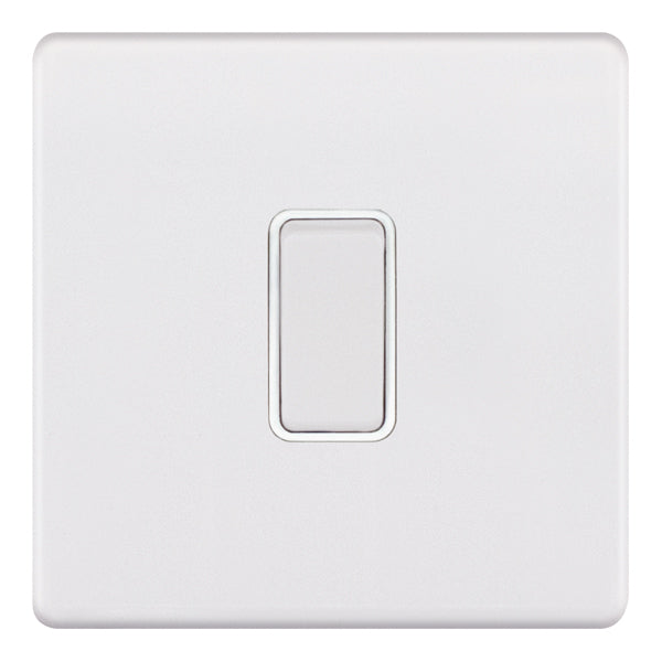 Selectric 5MPLUS-901 Matt White White Insert 1G Light Switch