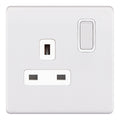 Selectric 5MPLUS-921 Matt White White Insert 1G 13A Socket
