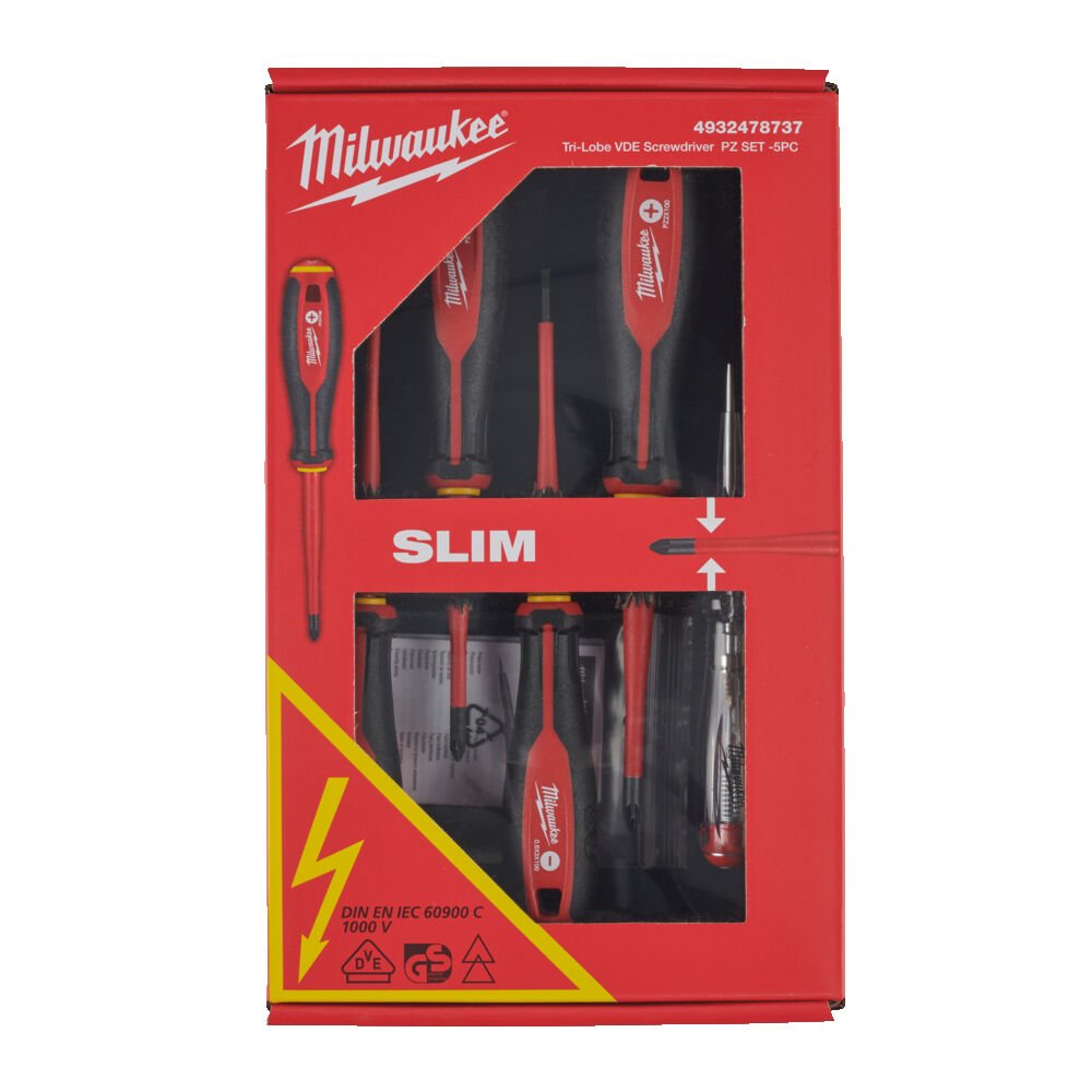 Milwaukee 4932478737 Screwdriver 5 Piece Set