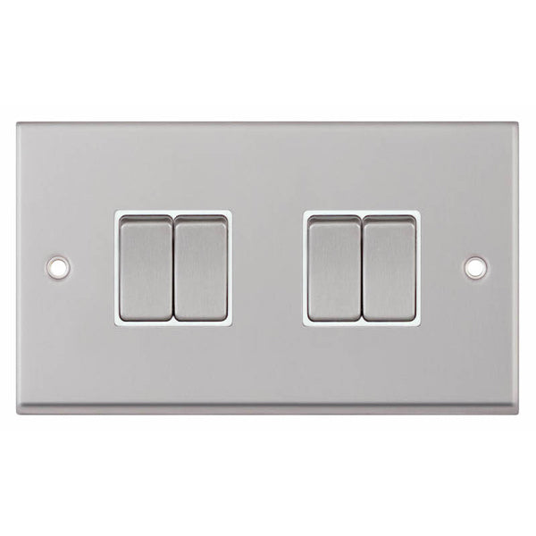 Selectric 7MPRO-104 4G 10A Plate Switch