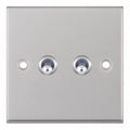 Selectric 7MPRO-175 Satin Chrome 2G 10A Toggle Switch