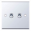 Selectric 7MPRO-375 Polished Chrome 2G 10A Toggle Switch