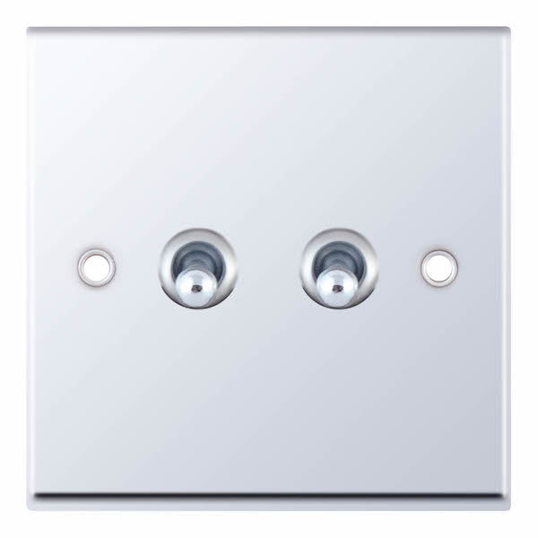 Selectric 7MPRO-375 Polished Chrome 2G 10A Toggle Switch