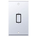 Selectric 7MPRO-548 Polished Chrome Black Insert 2G 45A Switch
