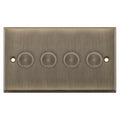 Selectric 7MPRO-667 Antique Brass 4G Dimmer Switch 5/100W
