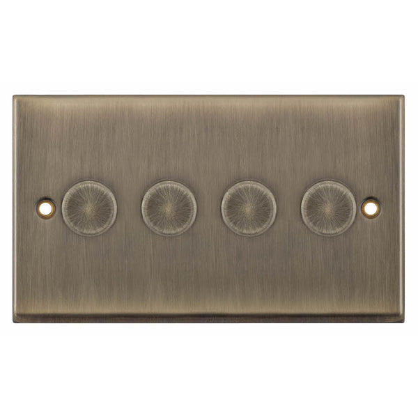 Selectric 7MPRO-667 Antique Brass 4G Dimmer Switch 5/100W