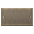 Selectric 7MPRO-643 Antique Brass 2G Blanking Plate