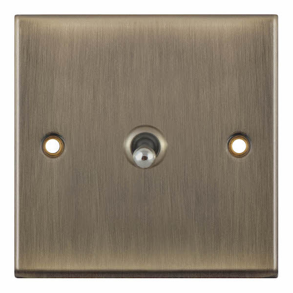 Selectric 7MPRO-674 Antique Brass 1G 10A Toggle Switch