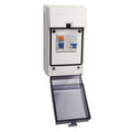 Chint Consumer Unit 3-Way IP65 Plastic Enclosure with 63A Type AC RCD, 40A MCB