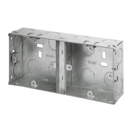 Metal Box 1+1 Gang 35mm