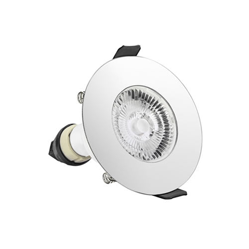 Integral Evofire Round IP65 LED Downlight Polished Chrome with GU10 Holder - ILDLFR70D017