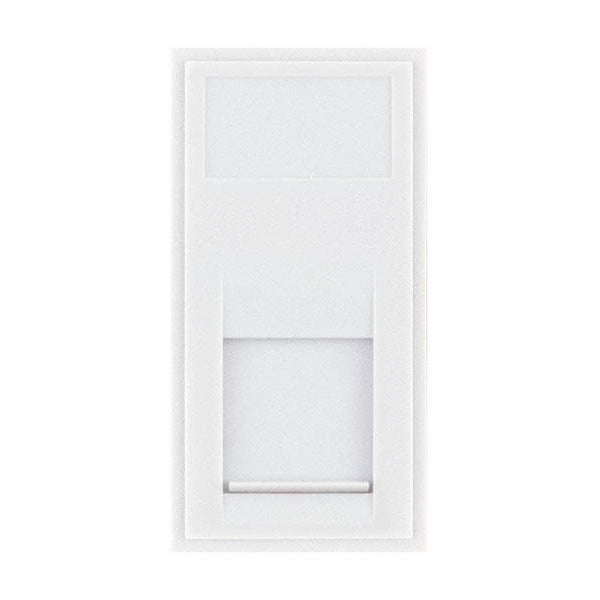Selectric MOD-13 RJ45 Cat6 Socket Module – Unshielded – White