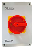 Deligo RI100 Rotary Isolator 4 Pole 100A