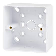 32mm Plastic 1 Gang Back Box