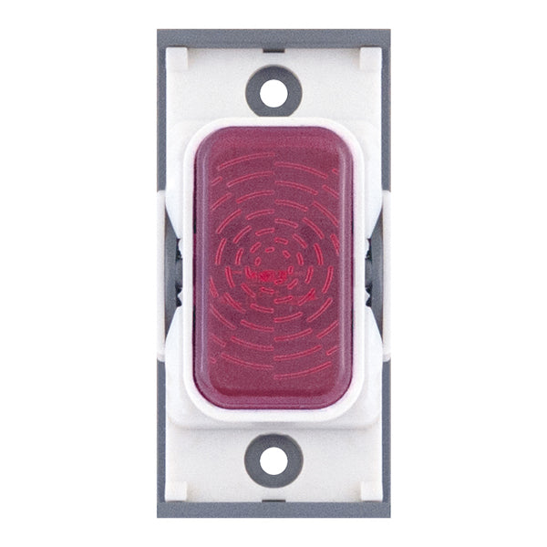 Selectric SGRID360-16 Indicator Module – Red Neon with White Insert