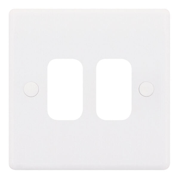 Selectric SGRID360-168 2 Aperture Modular Plate – Smooth
