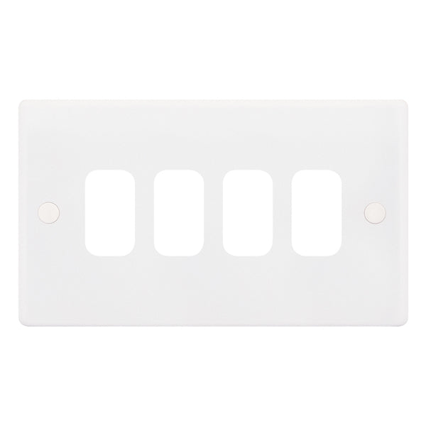 Selectric SGRID360-170 4 Aperture Modular Plate – Smooth