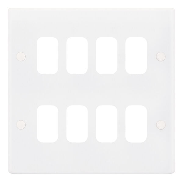 Selectric SGRID360-172 8 Aperture Modular Plate – Smooth