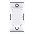 Selectric SGRID360-5 10 Amp Retractive Modular Switch – White with White Insert