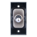Selectric SGRID360-53 10 Amp 2 Way Toggle Switch Module – Satin Chrome with Black Insert