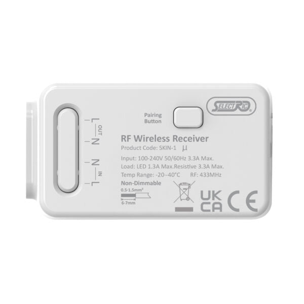 Selectric SKIN-1 GRID360 Kinetic Wireless Receiver