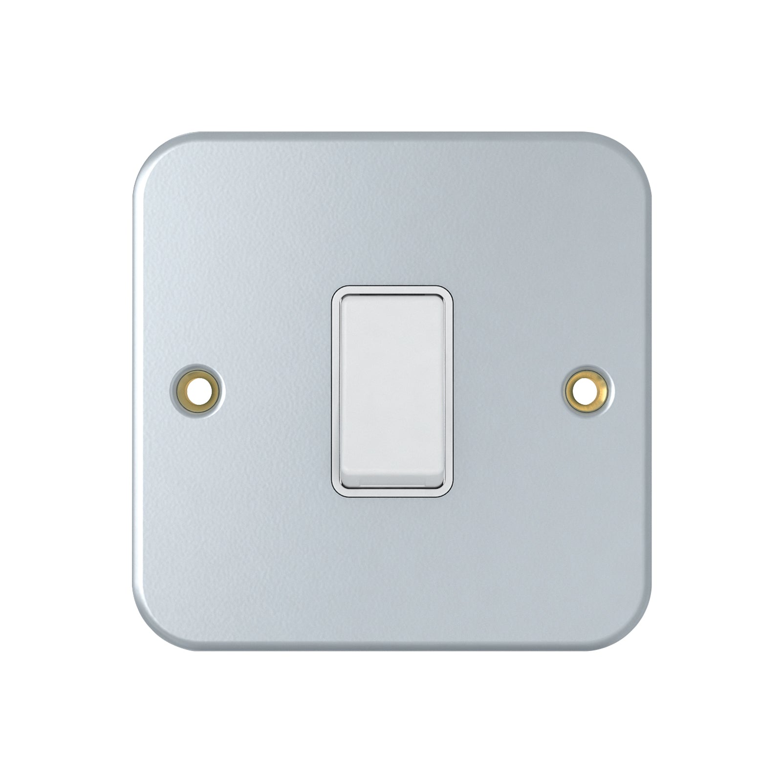 Chint 1G 2 Way Light Switch Metal Clad