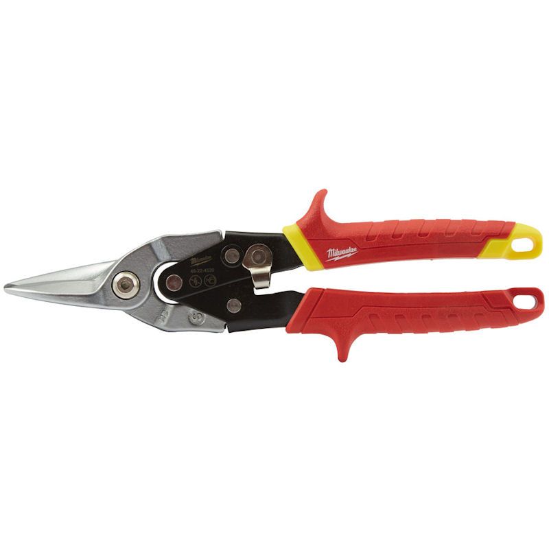 Milwaukee 48224530 Aviation Snips Yellow