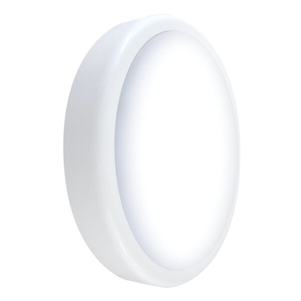 Selectric ATOM-X-PRO-4 IP65 4 Wattage 3 CCT Circular LED Emergency Bulkhead with Sensor