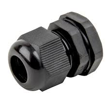 Black Stuffing Gland (Various Sizes) - 20mm