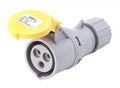 Deligo Industrial Connector IP44 3 Pin 110V-16A