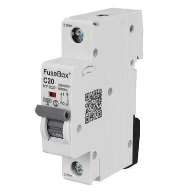 FuseBox MT10C201 MCB SP Type C 20A 10kA