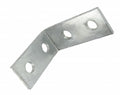 Deligo D504 Channel Brackets 90° 2x2 Hole 102 X 86mm
