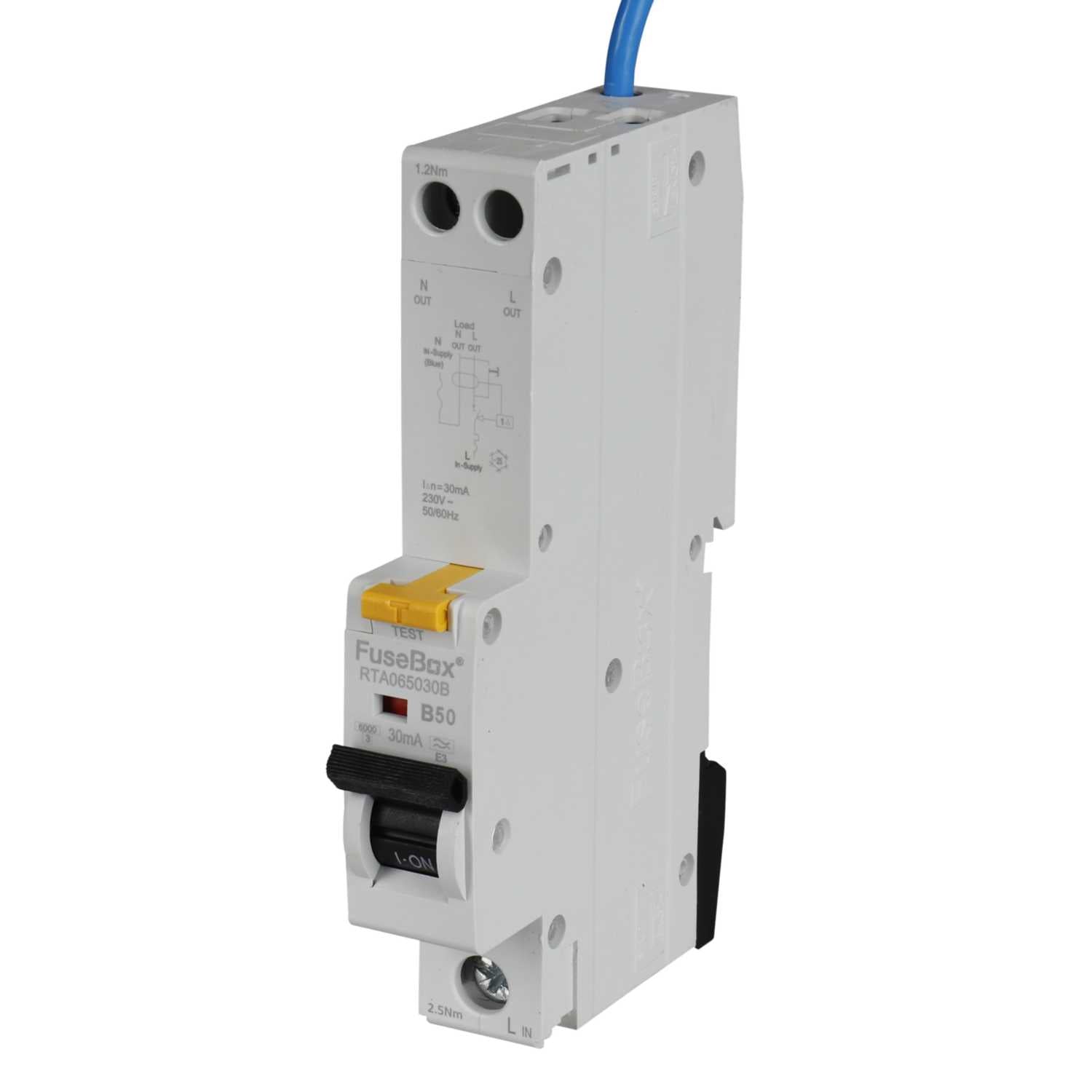 FuseBox RTA065030B RCBO Type A 50A 30mA