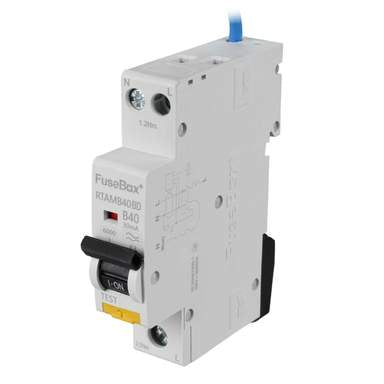 FuseBox RTAMB40BD Mini RCBO 40A 30mA