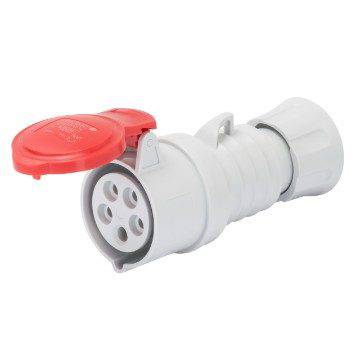 Gewiss GW62020H Connector 3P+N+E 32A 400V Red