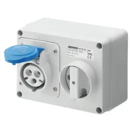 Gewiss GW66015 Socket 32A 220V 2P+E