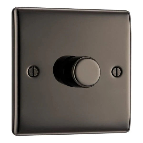 BG Nexus Metal - Black Nickel 1G Dimmer Switch 200W