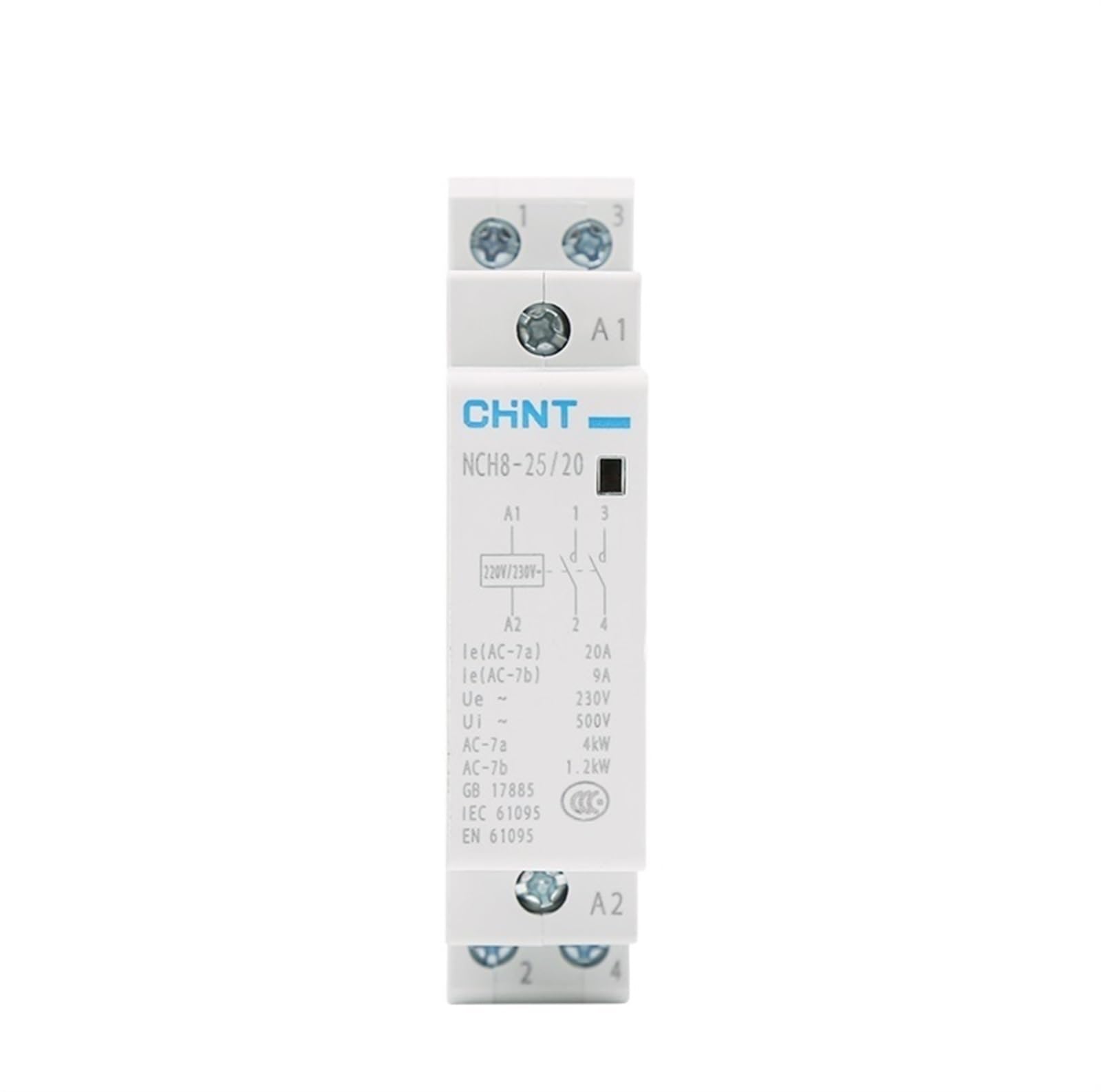 Chint 25A 2 NO 230V Modular Contactor