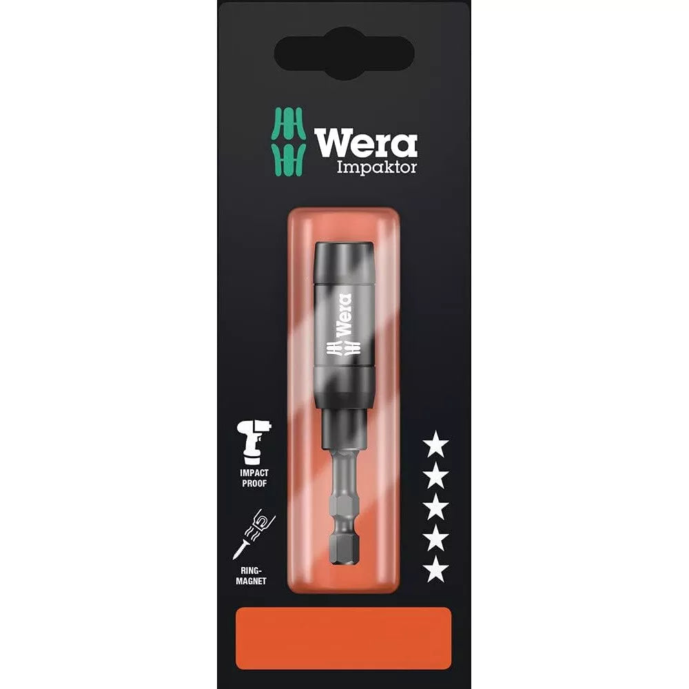 Wera 05073990001 Bit Holder 1/4inx75mm