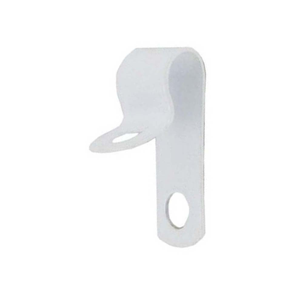 Deligo RCHL28W Pyro Cable Clip 7mm White (Pack 50)